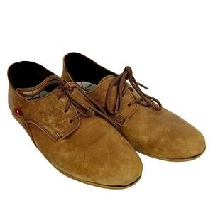 Oliberte This is Africa Amboa Oxford Tan Leather Shoes Womens 7
